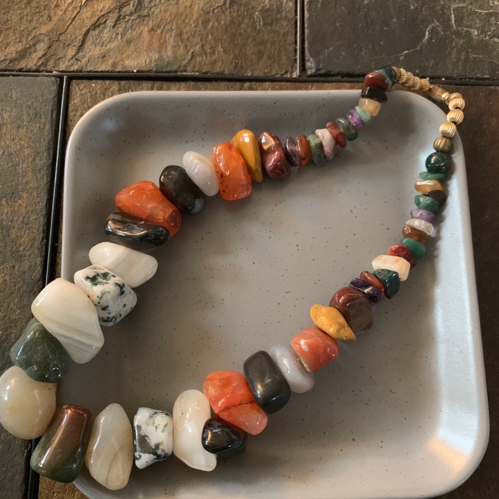 Stone necklace